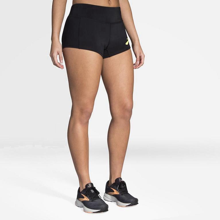 Brooks Elite 2 Australia - Women's Running Shorts - Grey (586042-HOA)